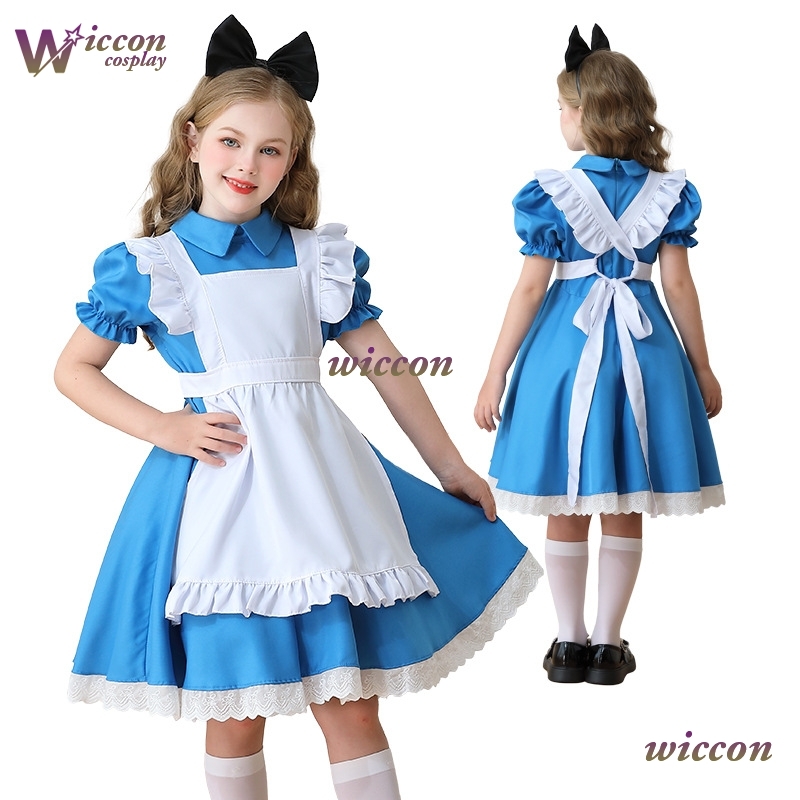 Party Games Alice In Wonderland - Ynot Children Girls Blue Alice in