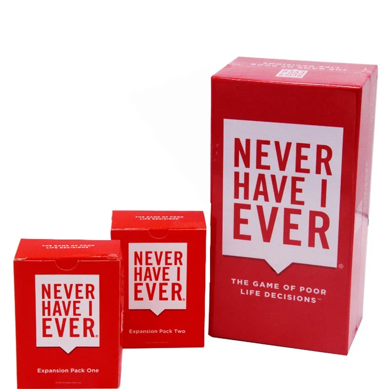 Party Games Never Have I Ever - 550Cards Never Have I Ever Deluxe