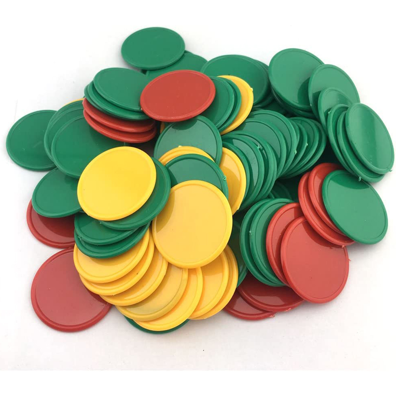 Party Games Juegos De Mesa - 40PCS 37MM Plastic Poker Chips 4
