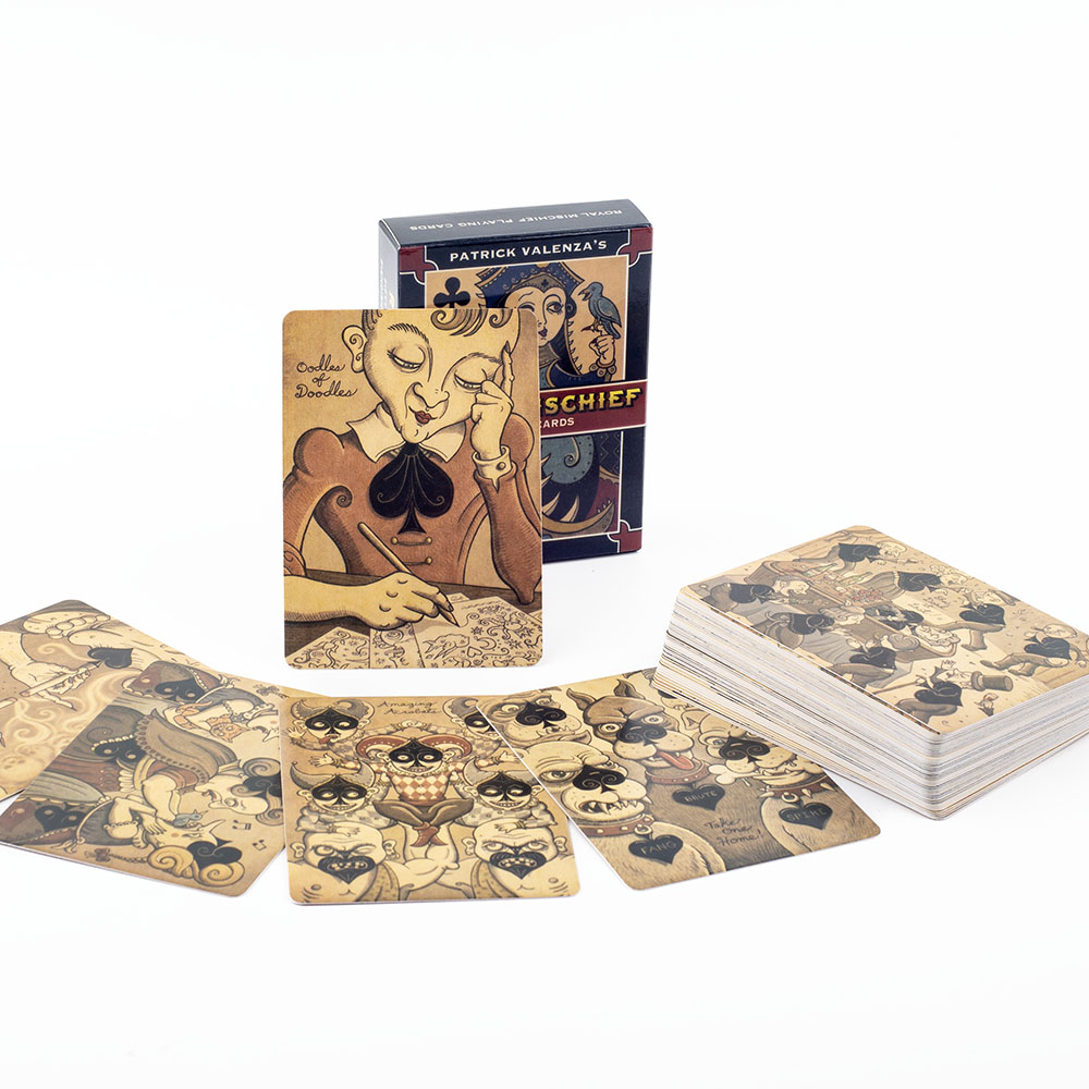 Party Games Indoor - Royal Mischief Playing Cards 54Pcs Tabletop