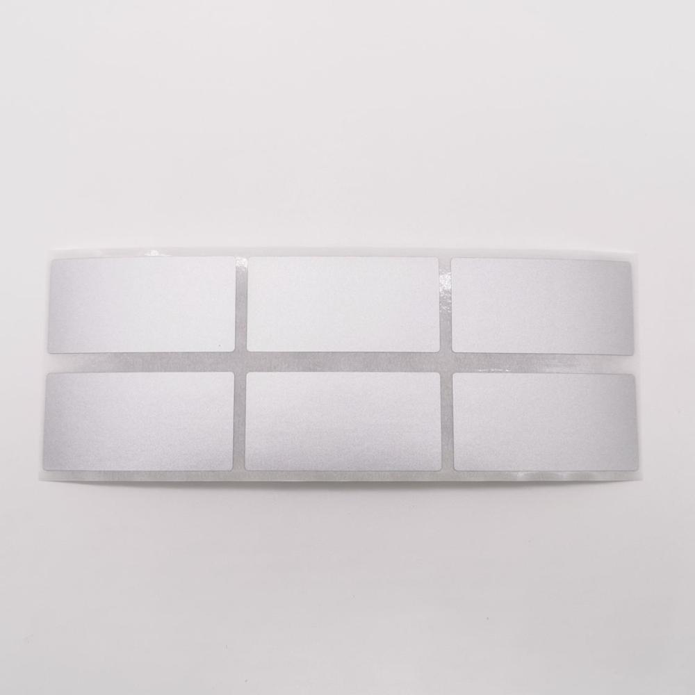 Party Games Game Pass - 300pcs 25mmx50mm Scratch Off Labels Silver
