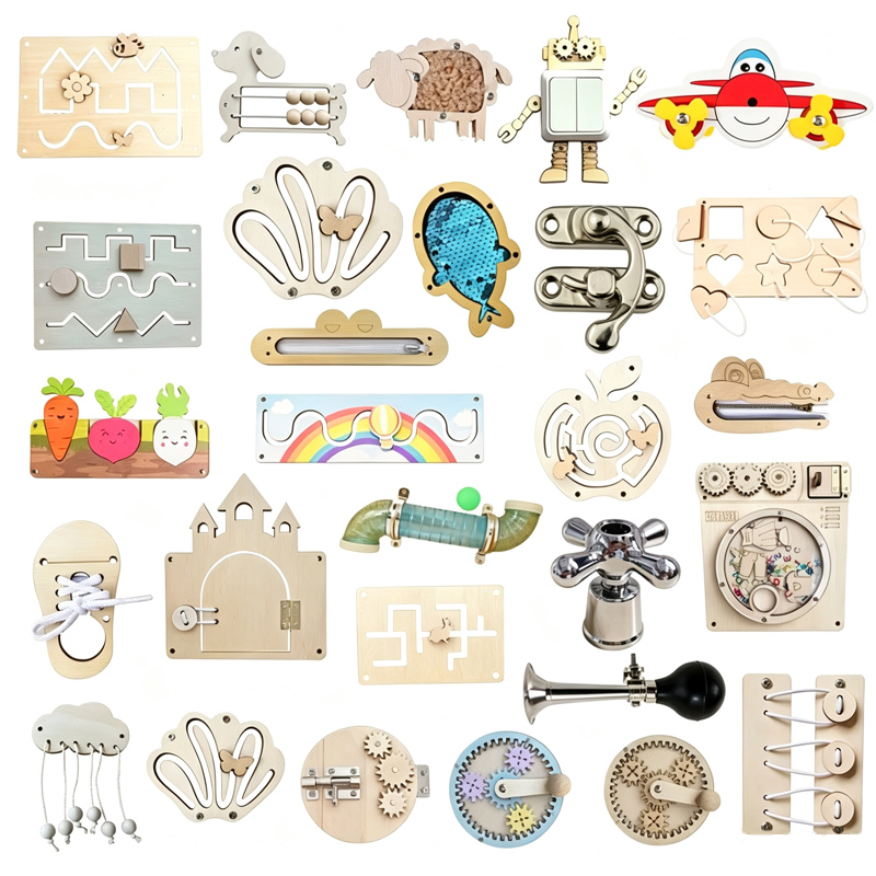 Party Games At Home - Kids Busy Board DIY Accessories Baby