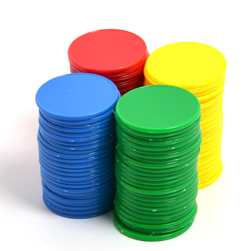 Party Games Juegos De Mesa - Bingo Markers Chips 37MM 4 Colors