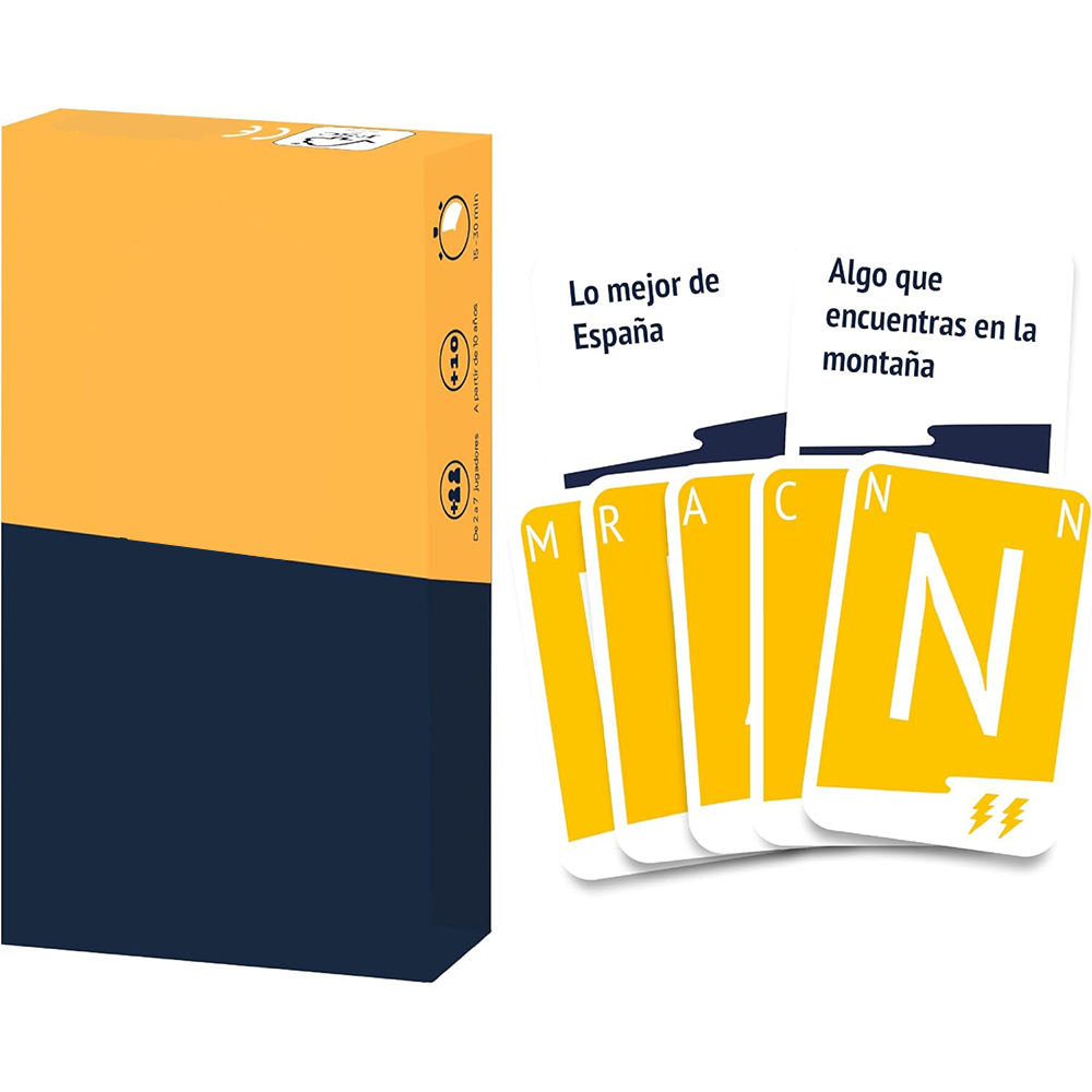 Party Games Indoor - Fast Word Card Game Speed Thinking