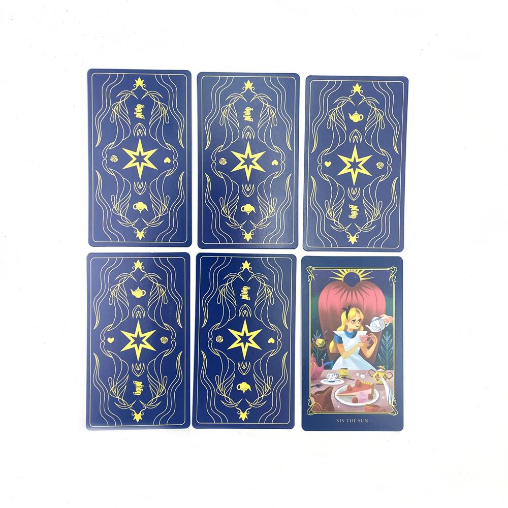 Alice in Wonderland Tarot Deck - Party Games Alice In Wonderland ulasan dan harga