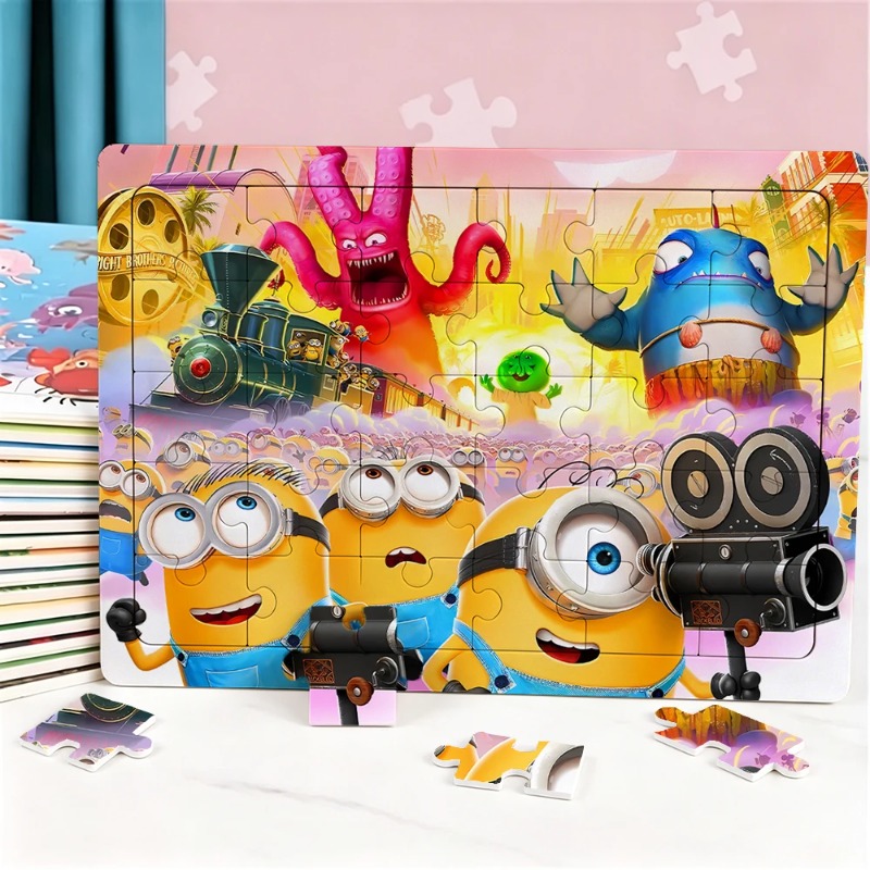 2026 Minions Puzzle Cartoon An - Party Games Simple ulasan dan harga