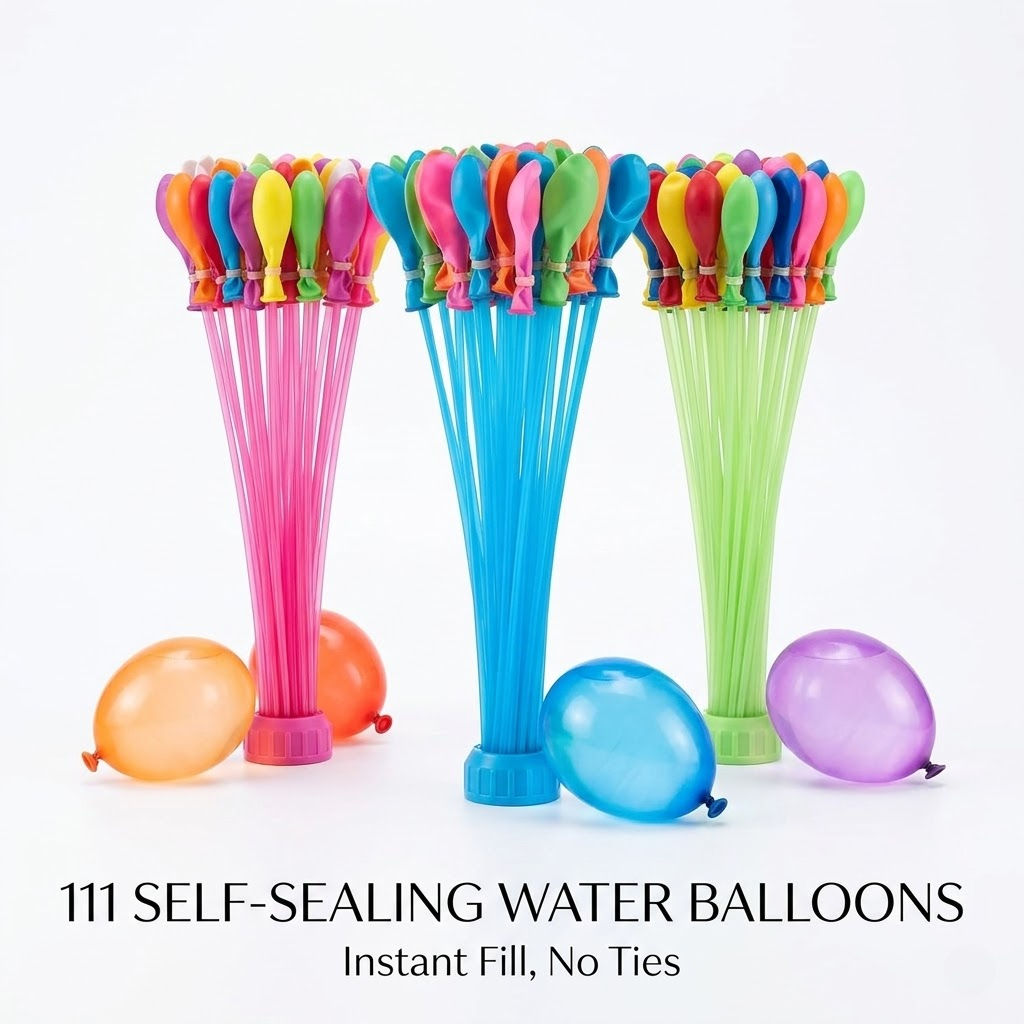111Pcs Quick Fill Water Balloo - Party Games Bomb ulasan dan harga