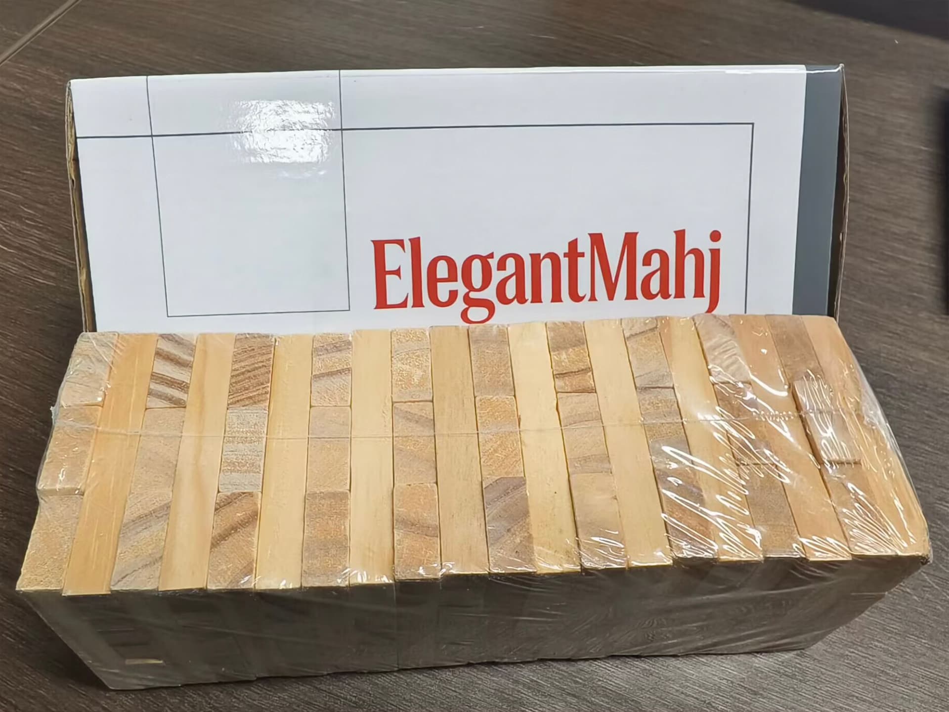 ElegantMahj Timber Tower Wood  - Party Games Indoor ulasan dan harga