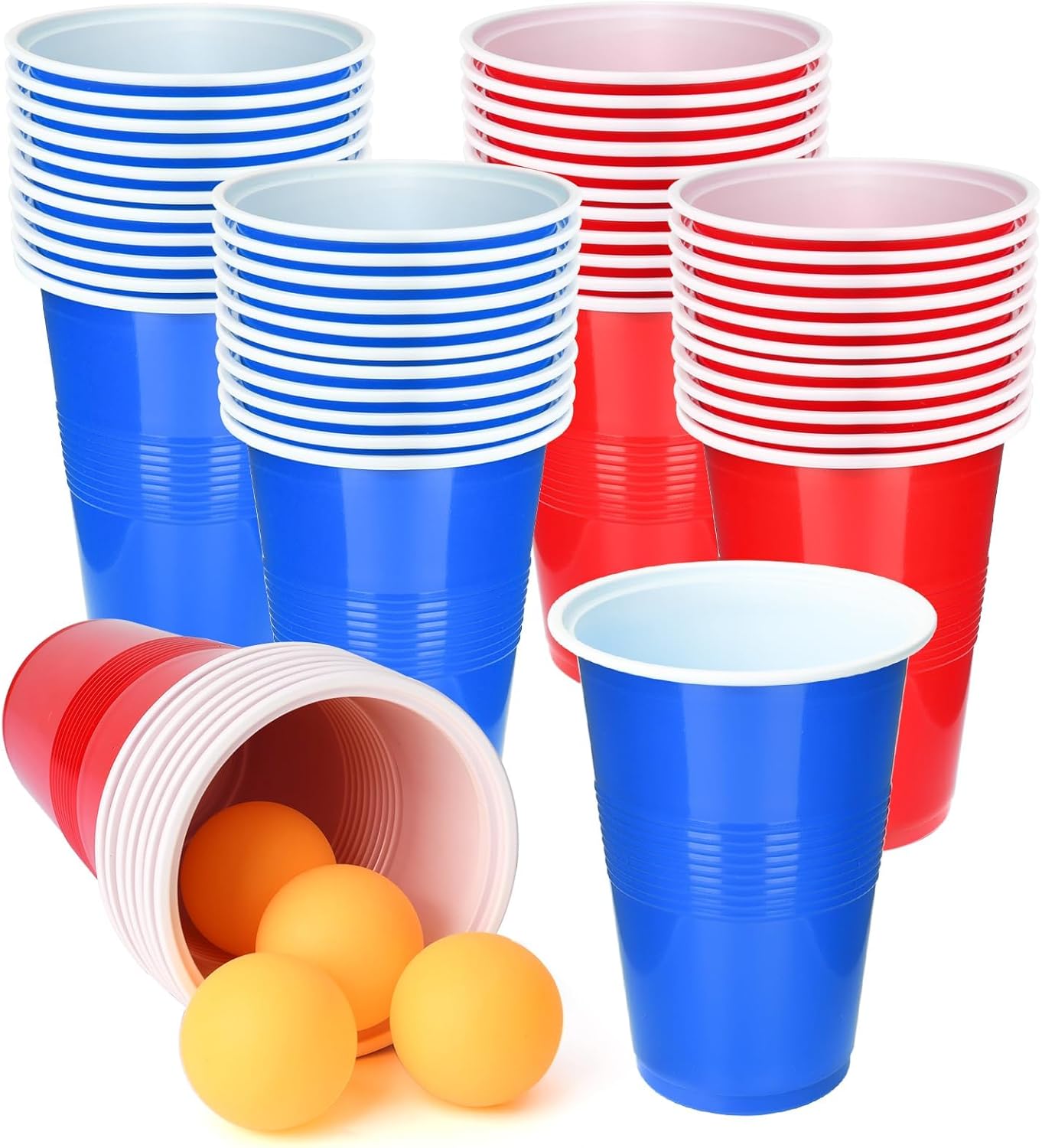 60 Packs 16 Oz Plastic Party C - Party Games Jenga ulasan dan harga