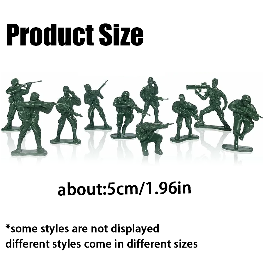 13/36/72pcs Mini Soldiers Mode - Party Games Indoor ulasan dan harga