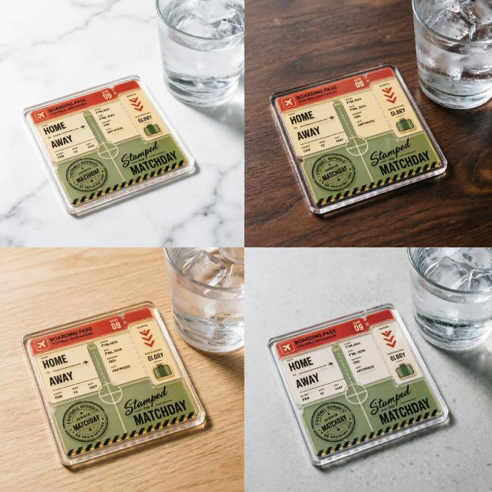 Home Away Boarding Pass Acryli - Party Games Game Pass ulasan dan harga