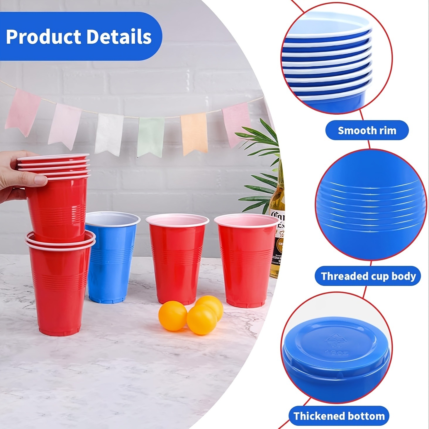 Beer Pong Game Set & Party Cup - Party Games Jenga ulasan dan harga