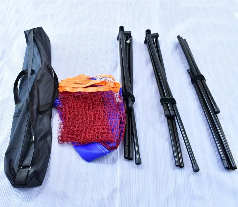 JMZ Badminton Net Stand Portab - Badminton Set Garden ulasan dan harga