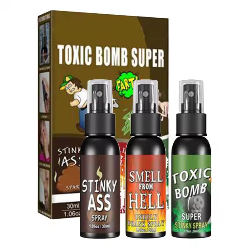 3pcs/set 30ml Liquid Fart Spra - Party Games Bomb ulasan dan harga