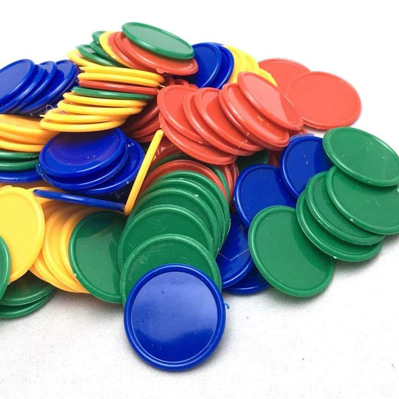 40PCS 37MM Plastic Poker Chips - Party Games Juegos De Mesa ulasan dan harga