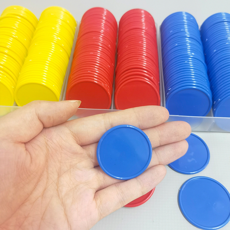 40PCS 37MM Plastic Poker Chips - Party Games Juegos De Mesa ulasan dan harga
