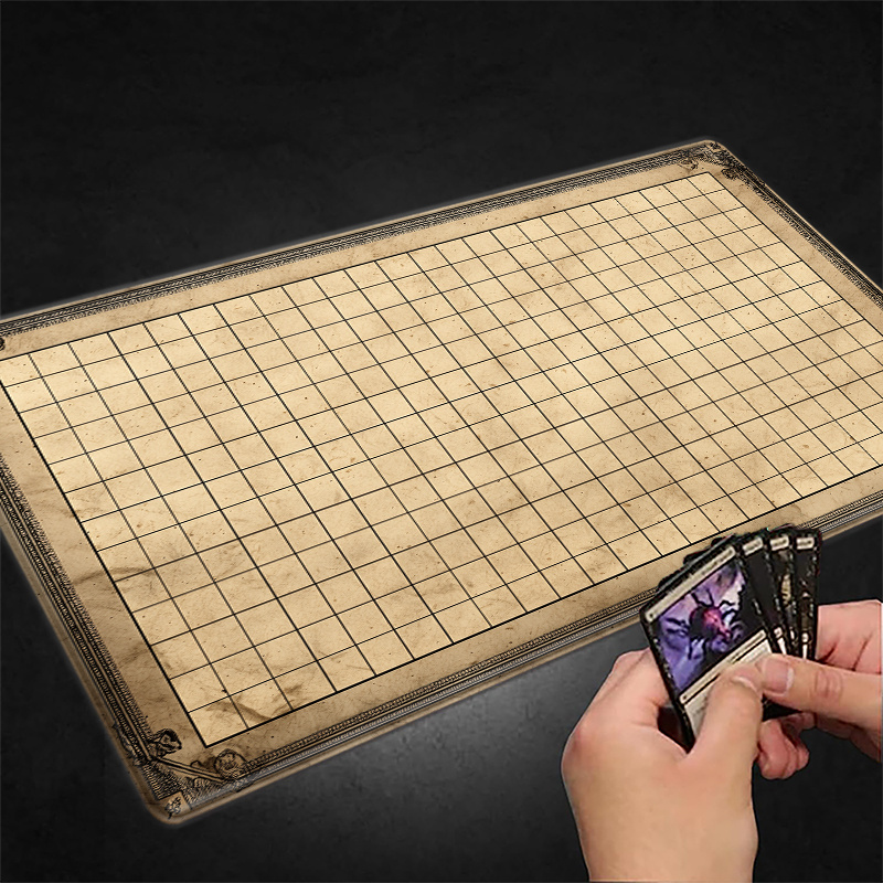 Vintage Grid Tabletop Game Mat - Party Games Simple ulasan dan harga