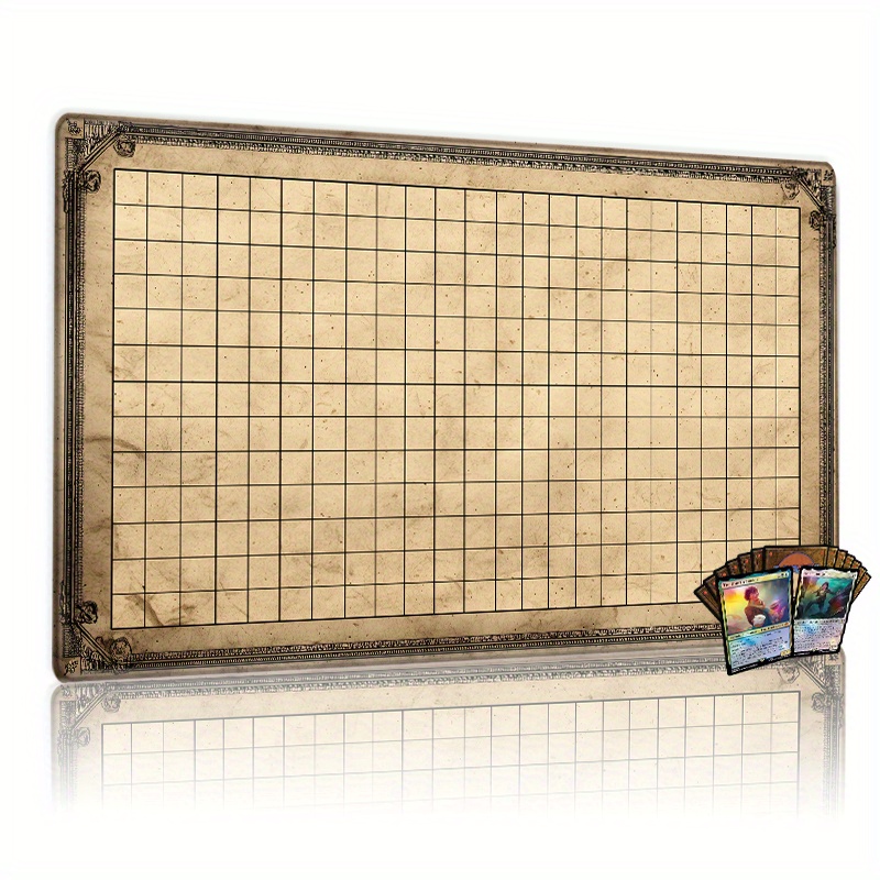 Vintage Grid Tabletop Game Mat - Party Games Simple ulasan dan harga