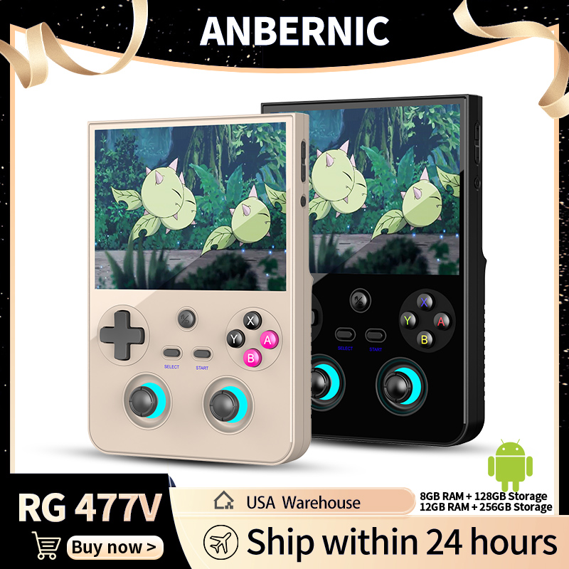 ANBERNIC RG 477V Handheld Game - Party Games Download ulasan dan harga