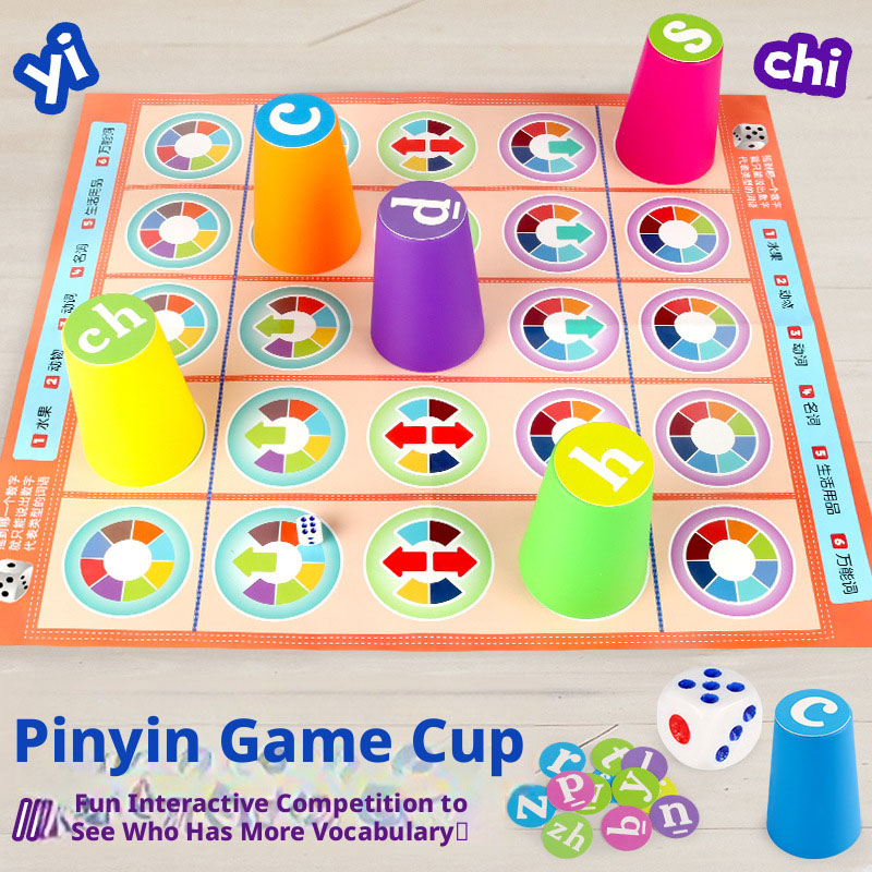 Hot Kids Chinese Pinyin Matchi - Party Games At Home ulasan dan harga