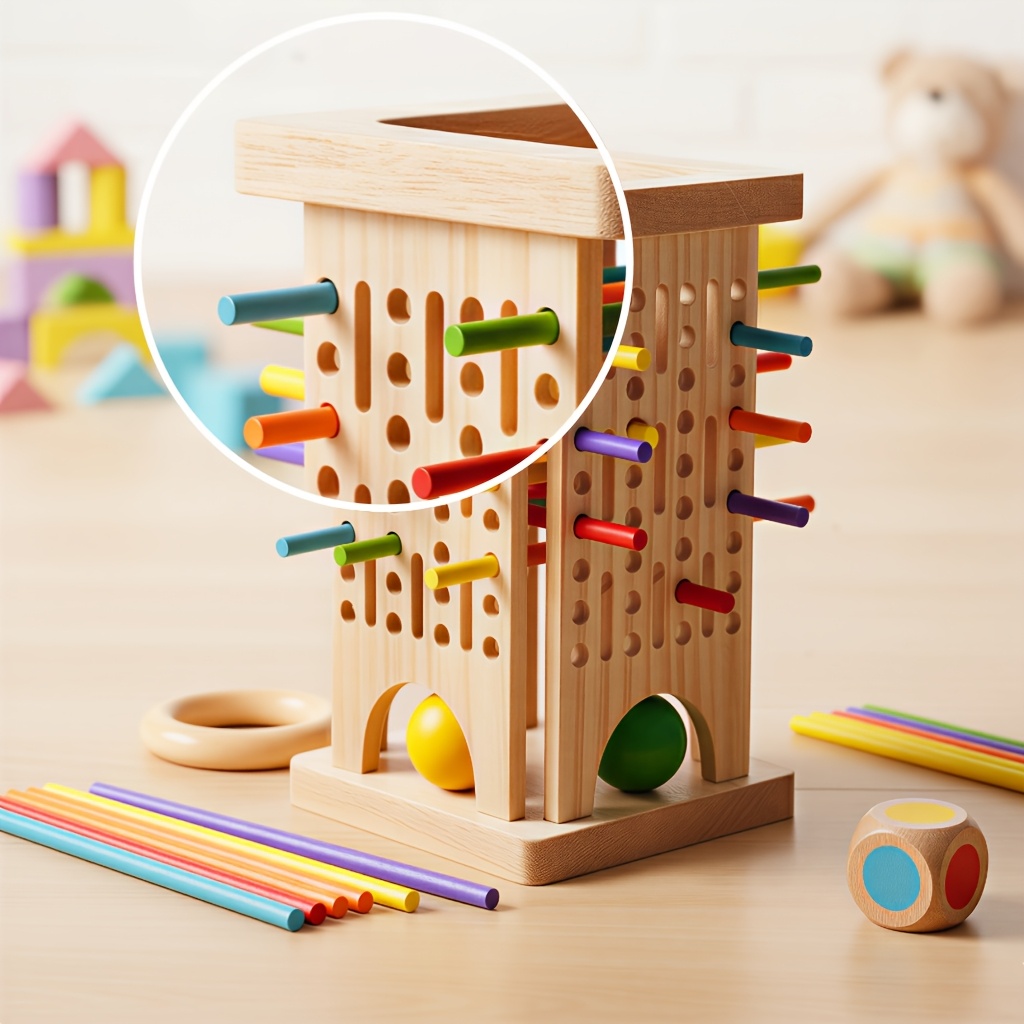 Montessori Wooden Board Game C - Party Games At Home ulasan dan harga