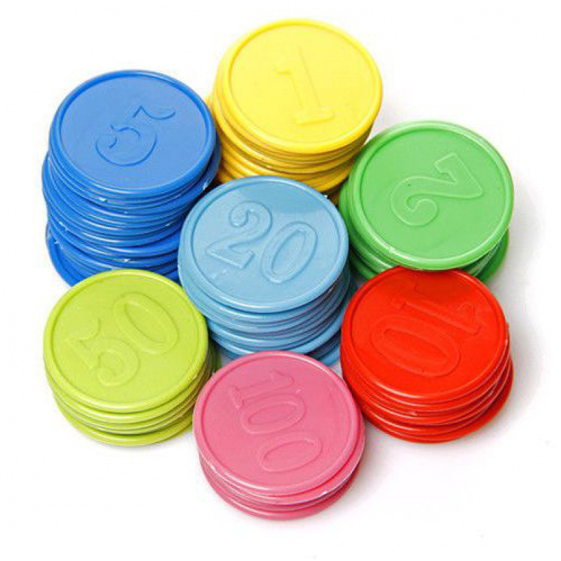 Poker Chips With Numbers Count - Party Games Juegos De Mesa ulasan dan harga