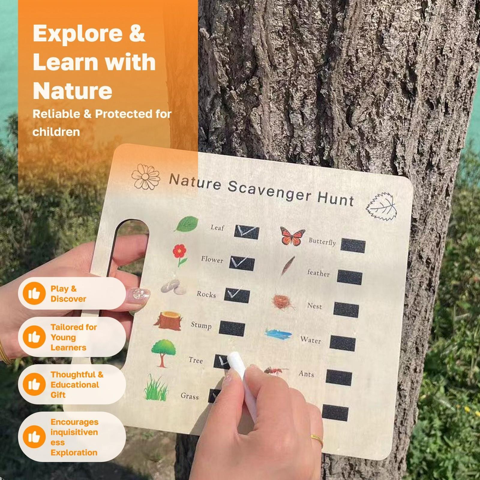 Nature Exploration Toys Find T - Scavenger Hunt Card ulasan dan harga