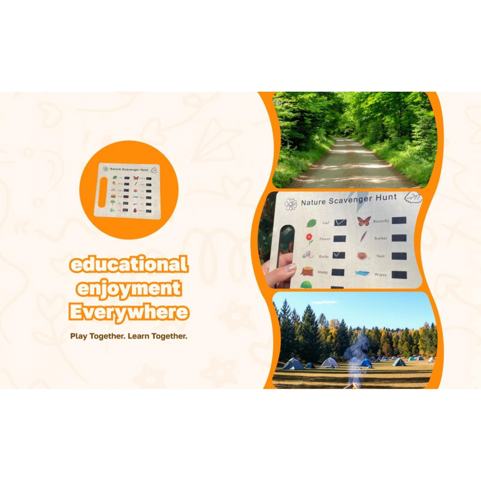 Nature Exploration Toys Find T - Scavenger Hunt Card ulasan dan harga
