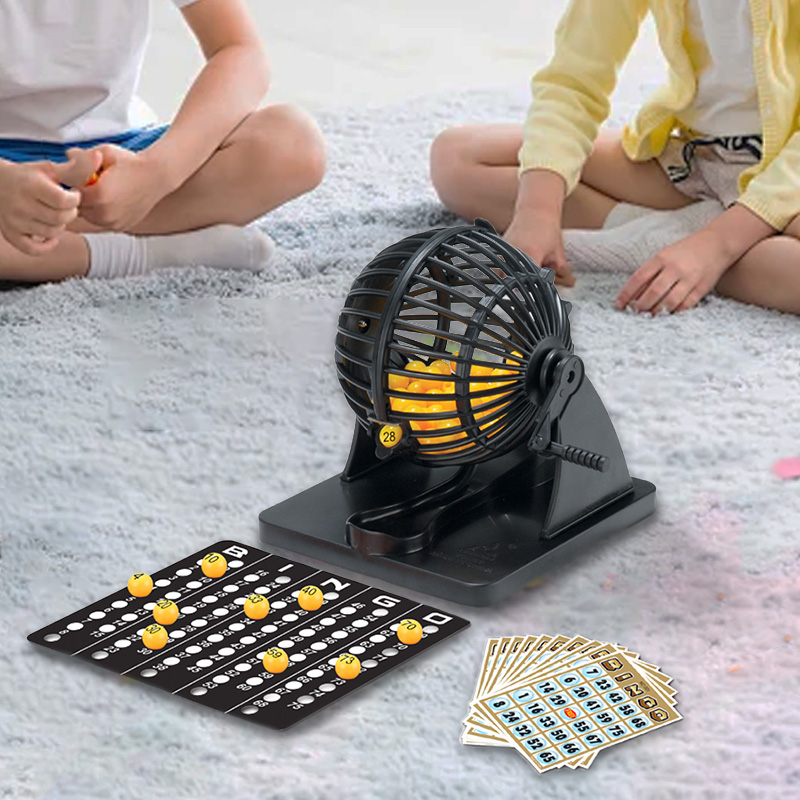Bingo Lottery Machine Cage Swe - Party Games Bingo ulasan dan harga