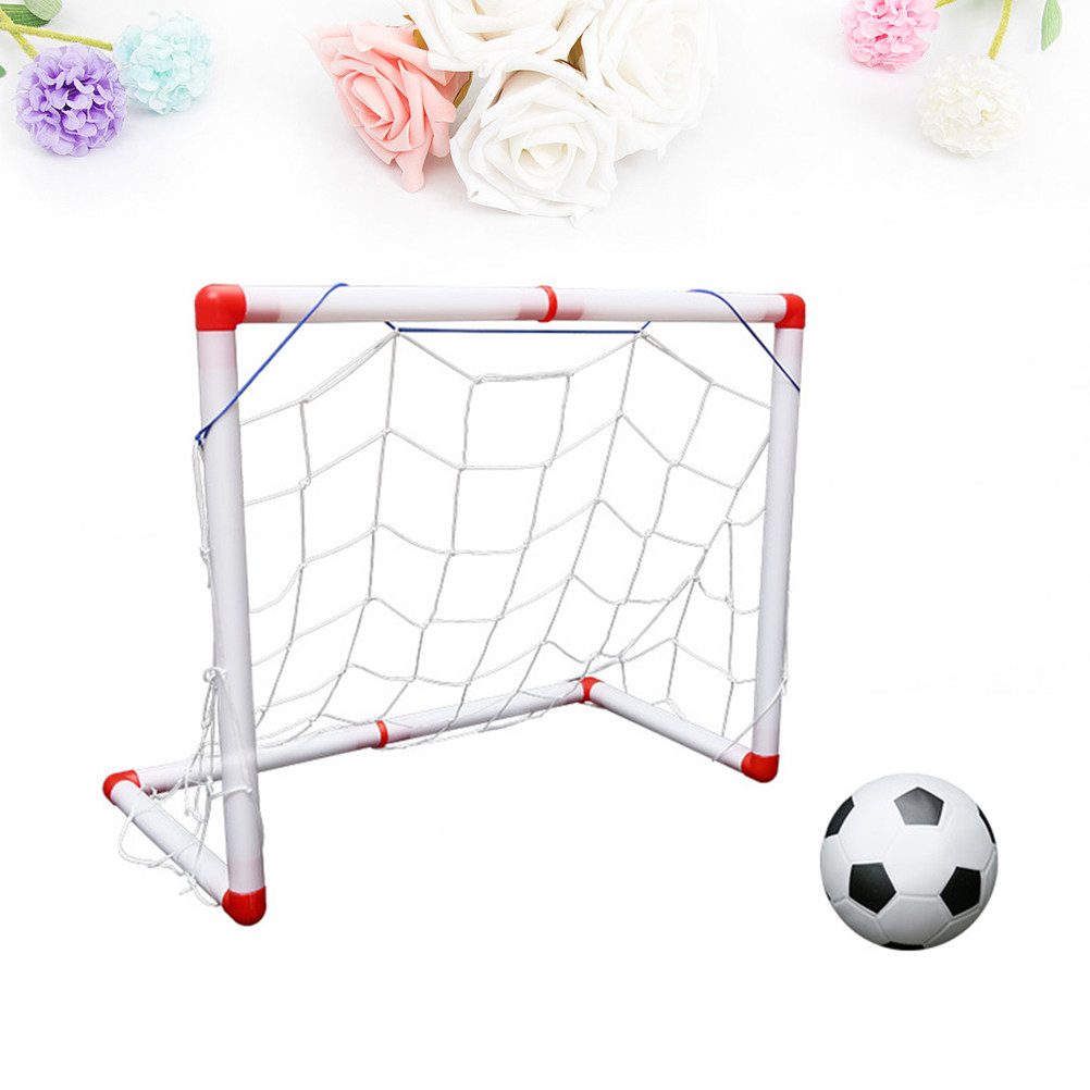 1Set 56Cm Mini Football Goal W - Party Games Indoor ulasan dan harga