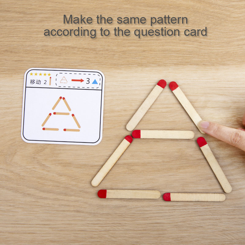 Montessori Matches Puzzles Gam - Party Games At Home ulasan dan harga