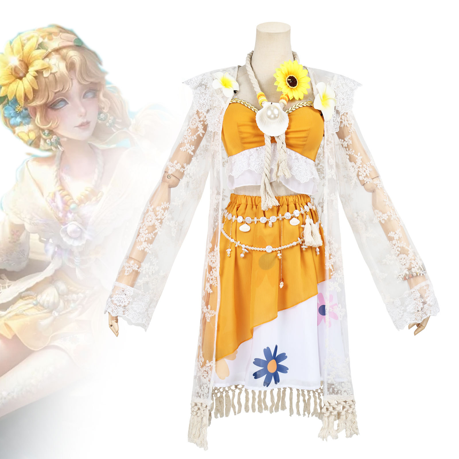 Naiad Grace​​ Summer Gold Cosp - Party Games Summer ulasan dan harga
