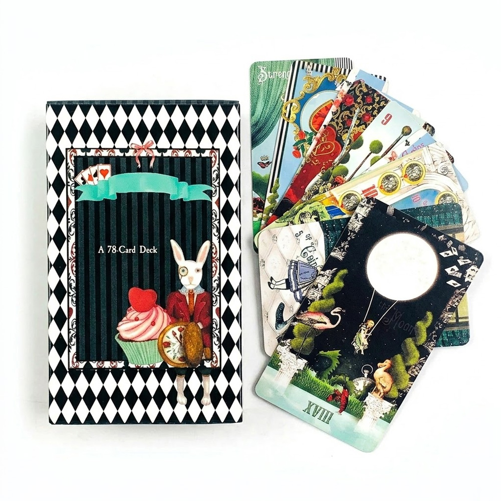 78-Card Alice in Wonderland Ta - Party Games Alice In Wonderland ulasan dan harga