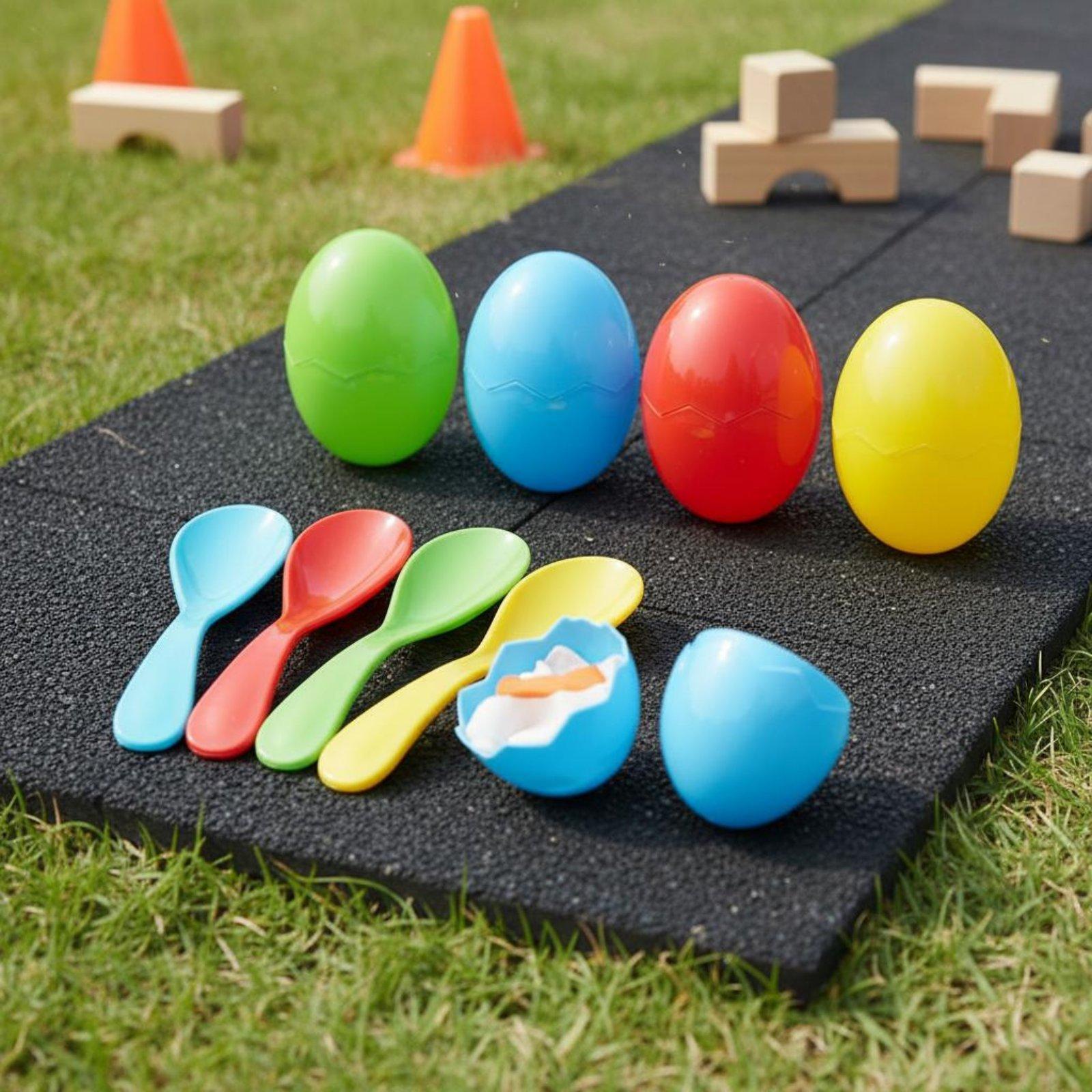 Child Learning Spoon Competiti - Party Games Egg ulasan dan harga