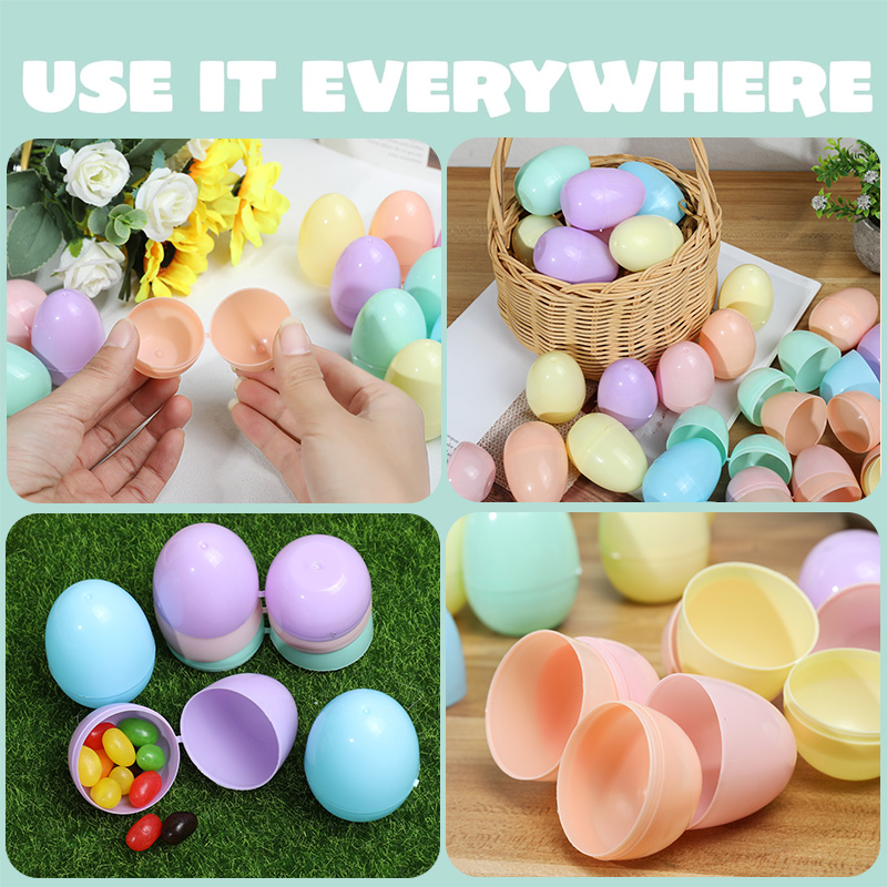 12/24-Pack Fillable Easter Egg - Party Games Egg ulasan dan harga