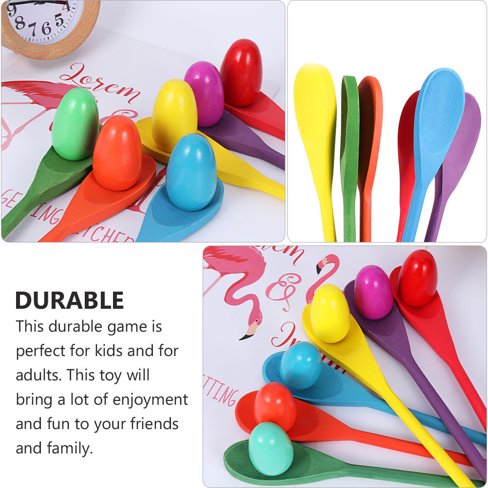 4Set Balance Stick Game Wooden - Party Games Egg ulasan dan harga