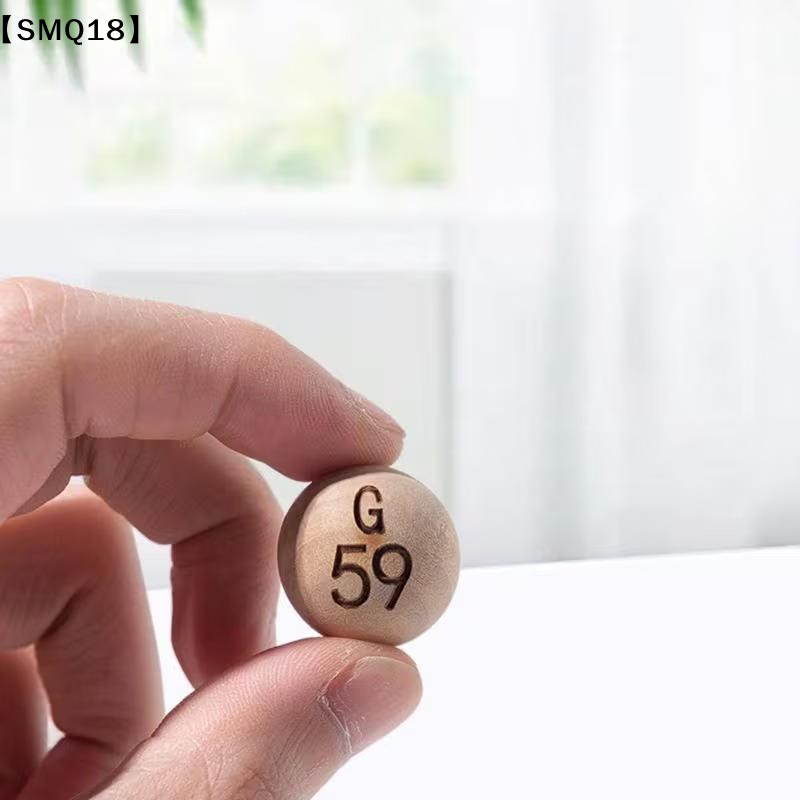 75Pcs Natural Bingo Balls With - Party Games Bingo ulasan dan harga