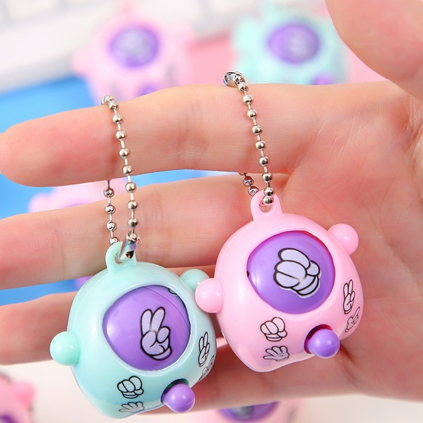 Rock Paper Scissors Egg Keycha - Party Games Egg ulasan dan harga