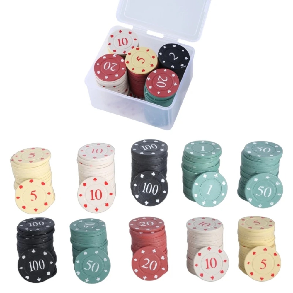 100Pcs Various denominations D - Party Games Bingo ulasan dan harga