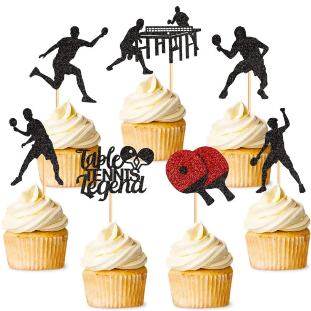Ping Pong Cake Topper Happy Bi - Party Games Jenga ulasan dan harga