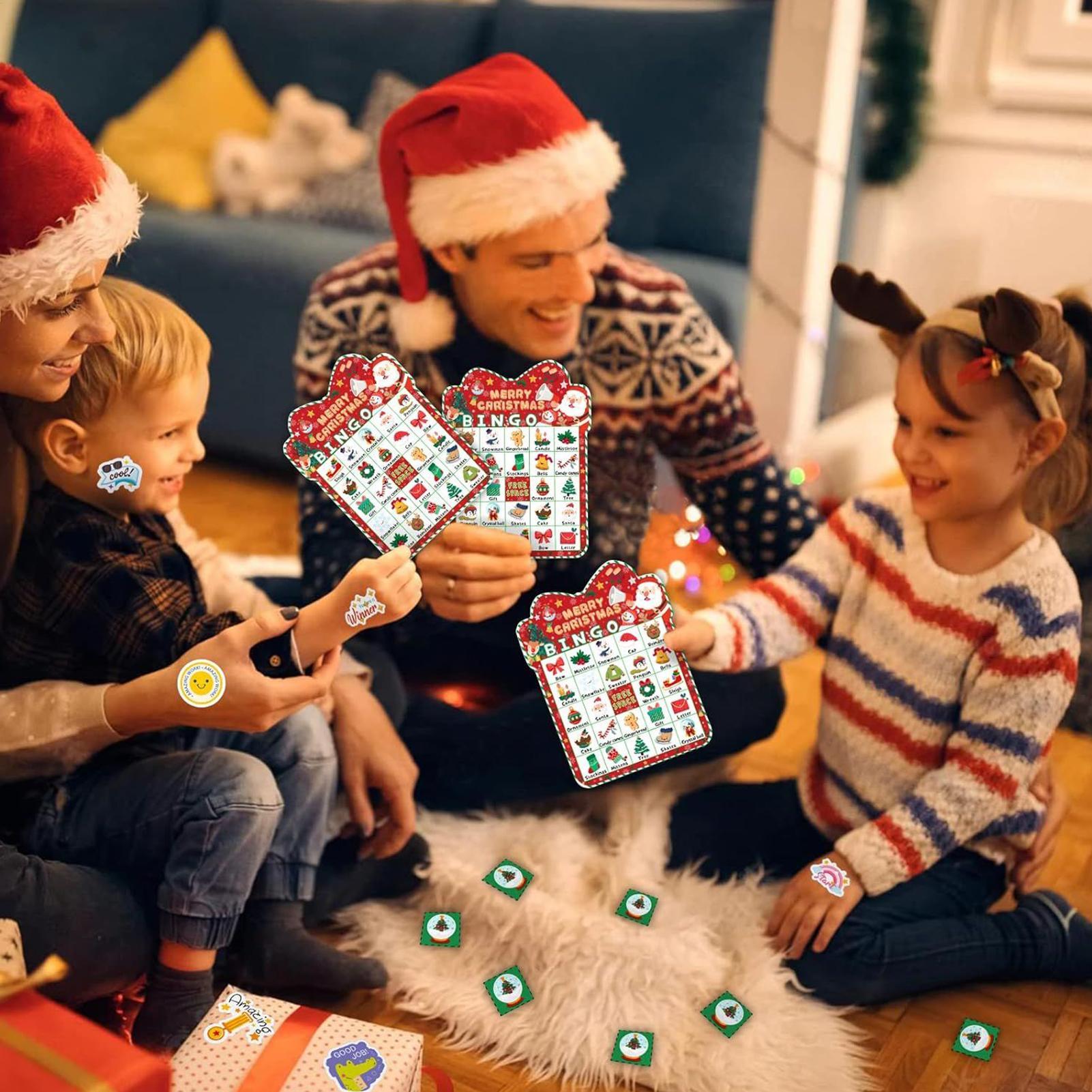Christmas Bingo Game 24 Cards  - Party Games Bingo ulasan dan harga