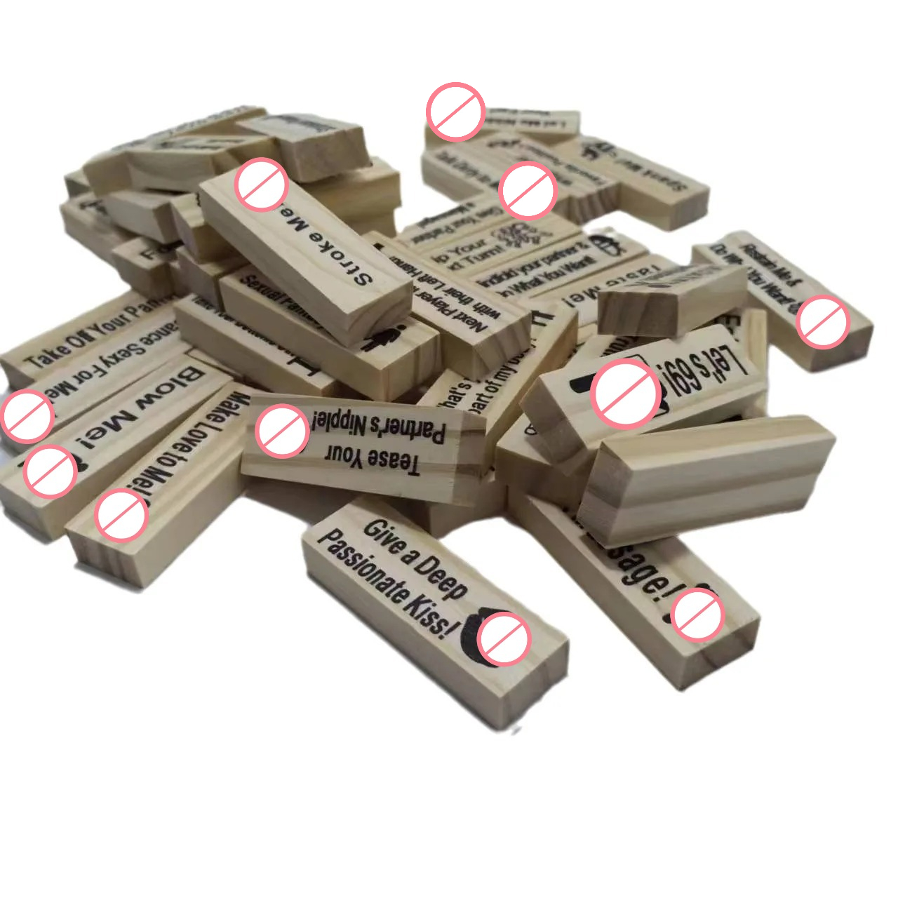 English and French 48pcs Coupl - Party Games In Spanish ulasan dan harga