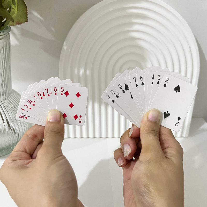 5PCS Mini Poker Playing Cards  - Party Games Juegos De Mesa ulasan dan harga