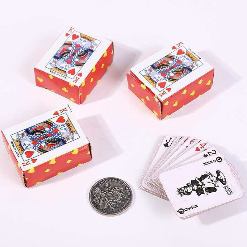 5PCS Mini Poker Playing Cards  - Party Games Juegos De Mesa ulasan dan harga