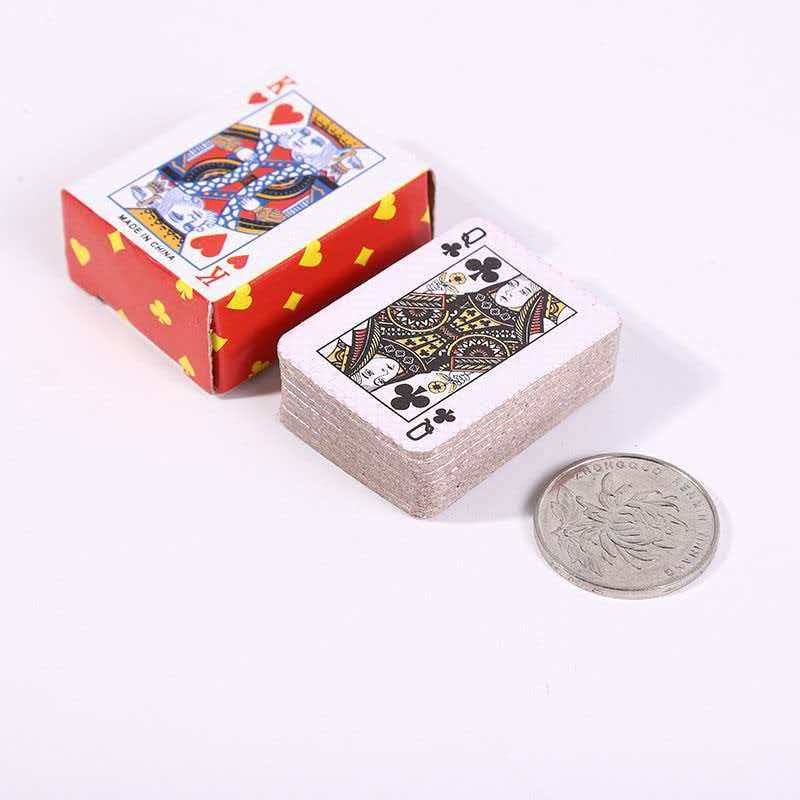 5PCS Mini Poker Playing Cards  - Party Games Juegos De Mesa ulasan dan harga