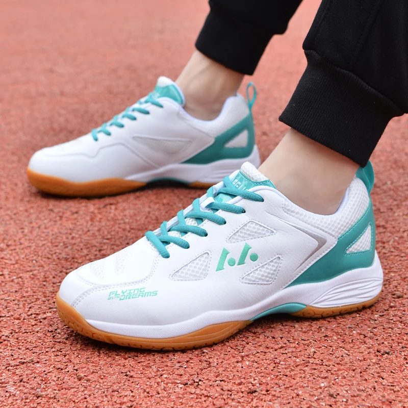New Men Women Badminton Shoes  - Badminton Set Garden ulasan dan harga