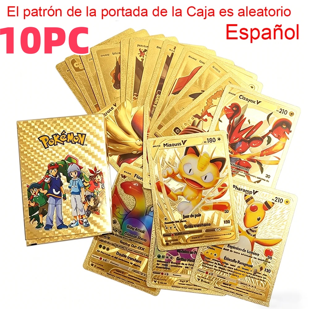 5/10PCS Pakemon Card Vmax GX G - Party Games In Spanish ulasan dan harga