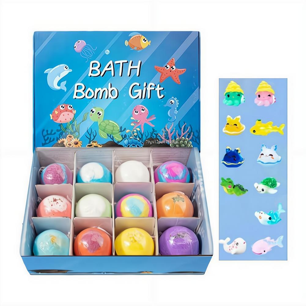 12 Pack Kids Bath Bombs with S - Party Games Bomb ulasan dan harga