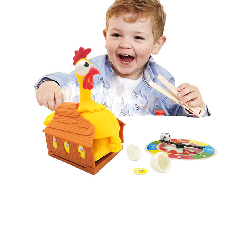 Funny Lucky Chicken Laying Egg - Party Games Egg ulasan dan harga