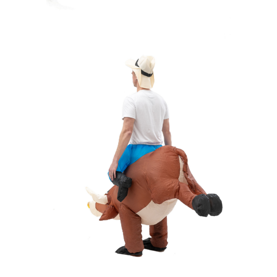 Fun Inflatable Cowboy Costume  - Party Games In Spanish ulasan dan harga